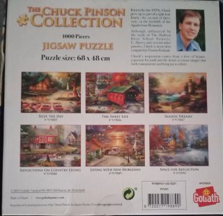 Puzzle 1000 piezas Chuck Pinson Collection