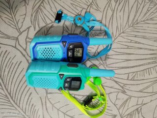 2 Walkie Talkie M-930 Azul y Verde