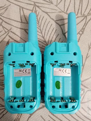 2 Walkie Talkie M-930 Azul y Verde
