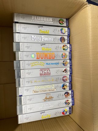 Lote 12 Películas VHS Disney El País