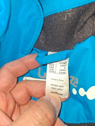 Ropa de nieve 6 años unisex