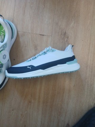Zapatillas Puma Ignite Blancas y Azules
