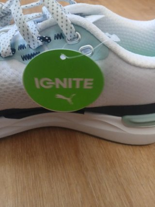 Zapatillas Puma Ignite Blancas y Azules
