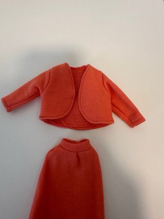 Completo Barbie Artigianale Stile Vintage