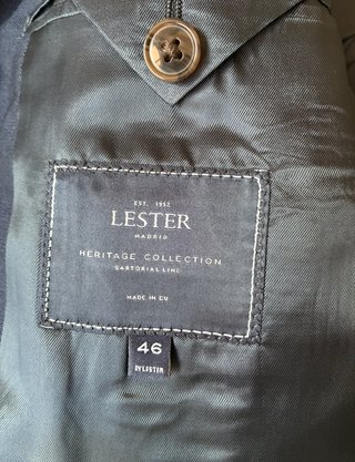Lester Heritage Collection Lana Azul Talla 46