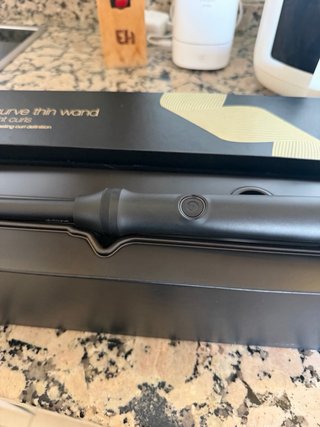 Rizador GHD Curve Thin Wand Negro/Dorado