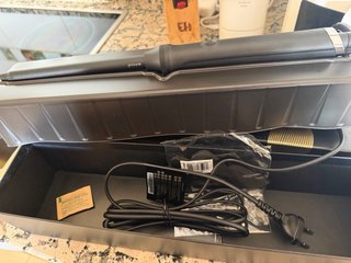 Rizador GHD Curve Thin Wand Negro/Dorado