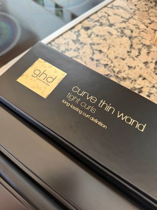 Rizador GHD Curve Thin Wand Negro/Dorado