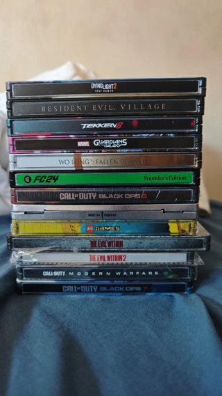 Pack 13 Steelbooks variados videojuegos