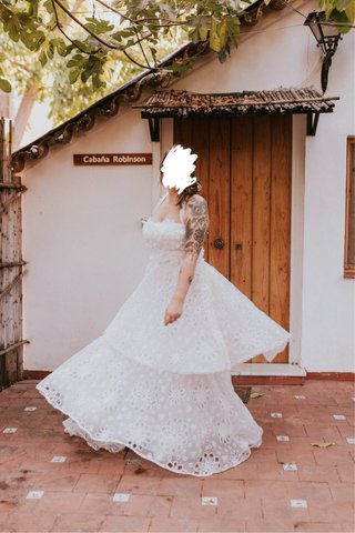 Vestido Novia San Patrick 2 en 1 Falda Desmontable
