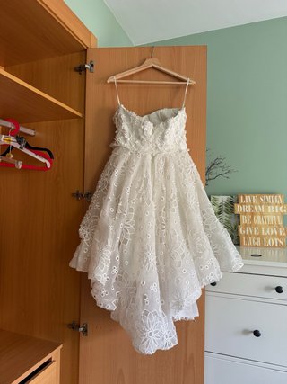 Vestido Novia San Patrick 2 en 1 Falda Desmontable