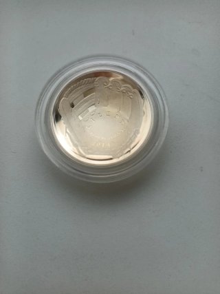 Moneda 1 Dólar Plata Salón Fama 2014