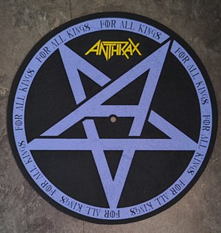 Slipmat Anthrax For All Kings