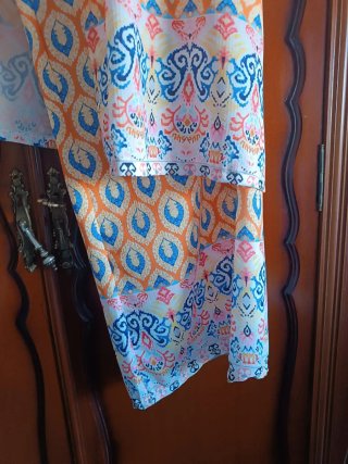 Conjunto pantalón y blazers estampado