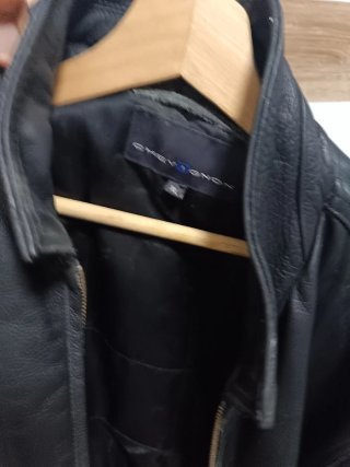 Chaqueta Cuero Chevignon Talla XL Negra