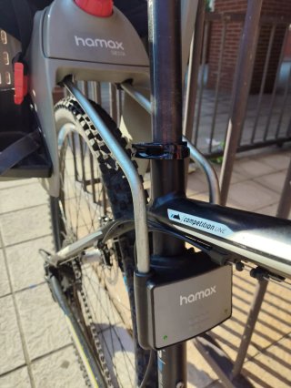 Silla bici niño Hamax