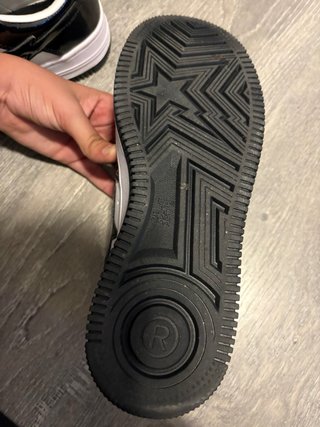 Zapatillas BAPE Negras y Blancas