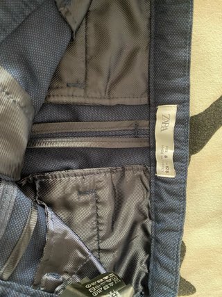 Traje Zara azul nuevo