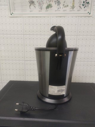 Exprimidor eléctrico Lacor acero Inoxidable