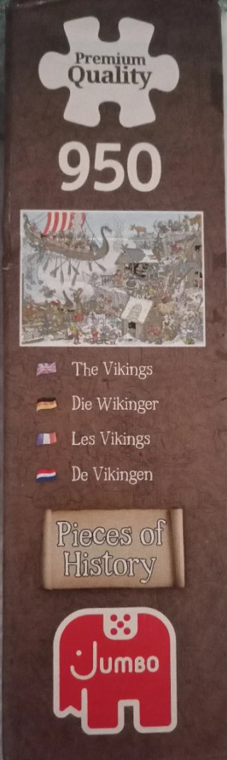 Puzzle 950 Piezas Vikingos Pieces of History