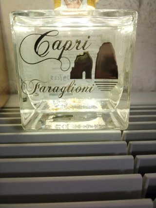 Bottiglia Capri Faraglioni da collezione