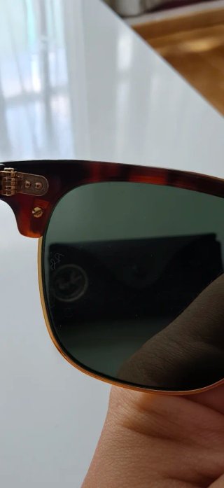 Ray-Ban Clubmaster Gafas de Sol Marrón/Dorado