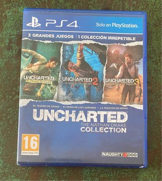 PS4 Uncharted 1,2,3,4 y el legado perdido