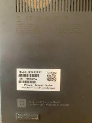 Lenovo X1 Extreme thinkpad portátil