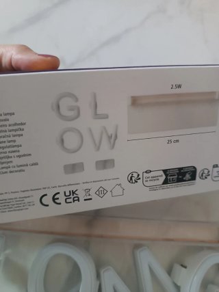 Lámpara LED Glow multicolor
