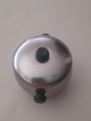ANTIGUO AZUCARERO MMM VERDE ALUMINIO ANODIZADO