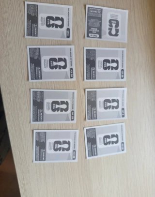 Lote 8 Cromos Panini Mundial