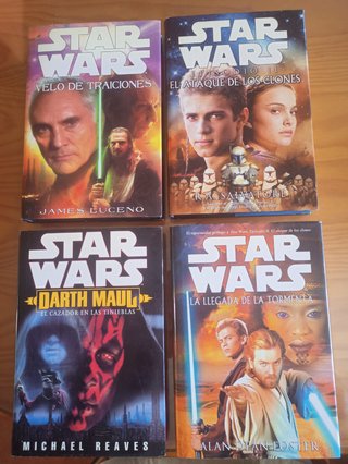 Lote novelas Star Wars [Leer descripción + FOTOS]