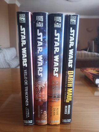 Lote novelas Star Wars [Leer descripción + FOTOS]