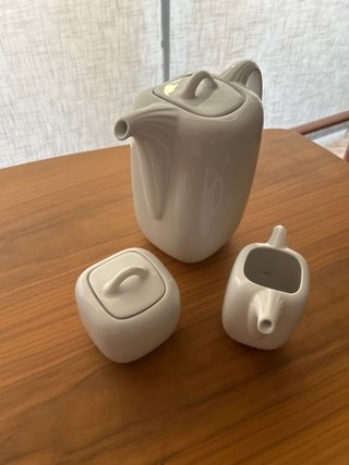 Juego de café de porcelana