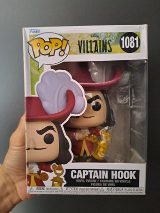 Funko Pop! Capitán Garfio Disney Villanos 1081