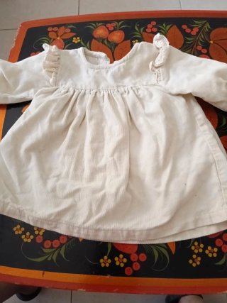 Vestido de bebé talla 50 cm