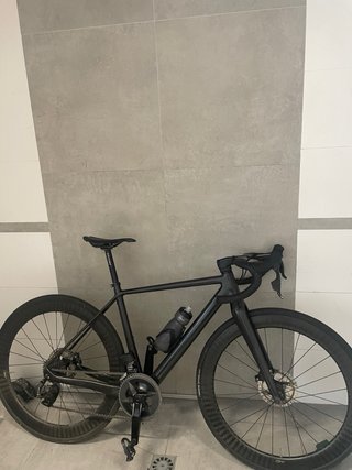 Cuadro Bici Gravel/Carretera/CX Negro