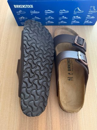Sandalias Birkenstock Arizona Birko-flor Marron