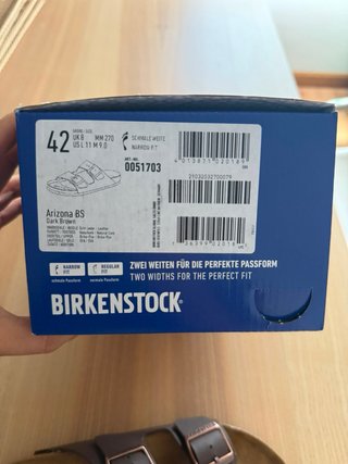 Sandalias Birkenstock Arizona Birko-flor Marron