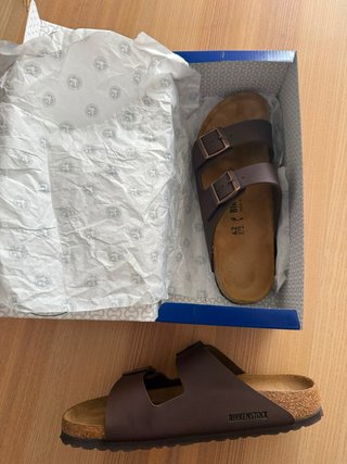 Sandalias Birkenstock Arizona Birko-flor Marron