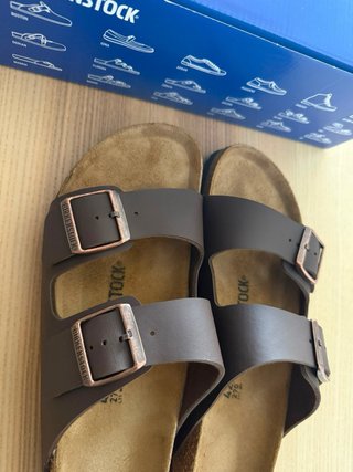 Sandalias Birkenstock Arizona Birko-flor Marron