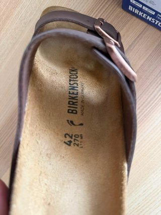 Sandalias Birkenstock Arizona Birko-flor Marron