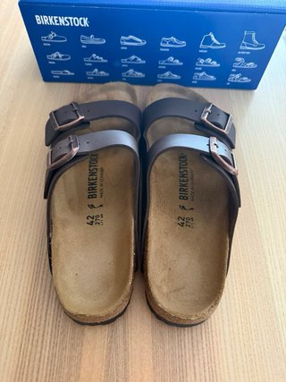 Sandalias Birkenstock Arizona Birko-flor Marron