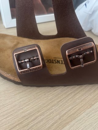 Sandalias Birkenstock Arizona Birko-flor Marron