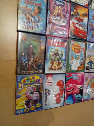 Lote de 20 Películas DVD Infantiles