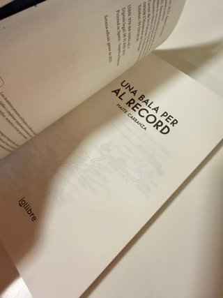 Una bala per al record