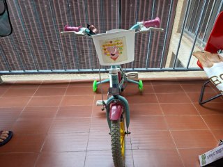 Bicicleta infantil Peppa Pig