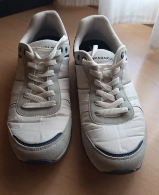 Zapatillas SPAGNOLO azul y blanco
