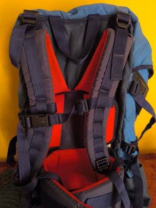 Mochila Berghaus LASER 65 BC Azul/Gris
