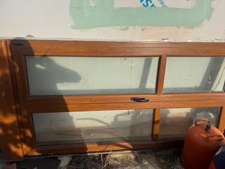 Ventanal PVC con persiana